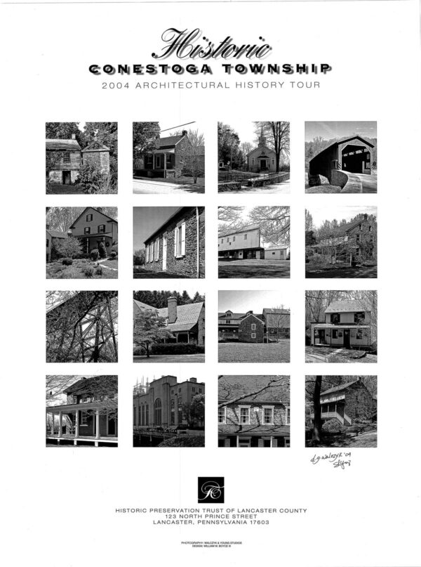 Conestoga Township Architectural History Tour 2004 Poster