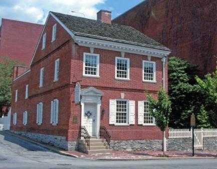 Sehner-Ellicott-von-Hess House - headquarters of the Historic Preservation Trust of Lancaster County